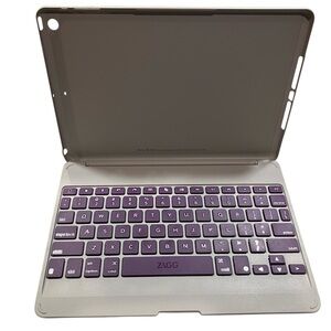 ZAGG keys Purple Keyboard Folio Case for iPad Air